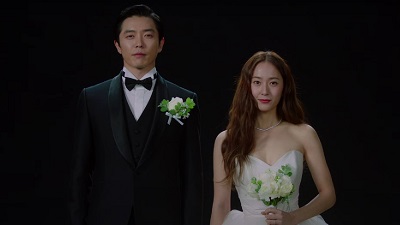Kim Jae Wook and Krystal Have a Creepy Wedding in New “Crazy Love” Trailer